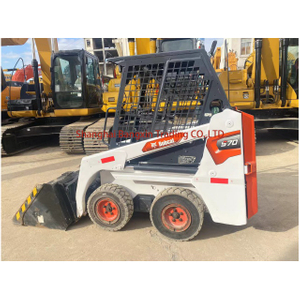 Bobcat S70 Skid Steer 1 Ton Original Japan حالة جيدة مستعملة Mini Skid Steer للبيع