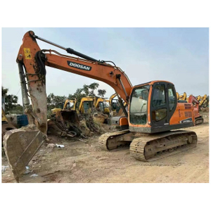 DOOSAN DX130 Excavator 13 Ton Original Korea رخيصة الثمن مستعملة حفارة متوسطة للبيع