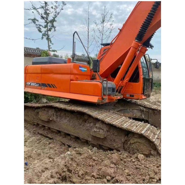 used doosan dx260lc excavator supplier مورد حفارة دوسان dx260lc مستعملة