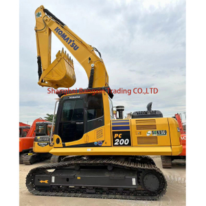 كوماتسو Pc200-8 Excavator 20 Tons Japan حفار زاحف أصلي مستعمل في المخزون للبيع