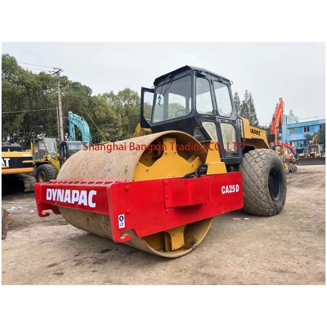 used road roller DYNAPAC CA25D supplier مدحلة الطريق المستخدمة DYNAPAC CA25D المورد