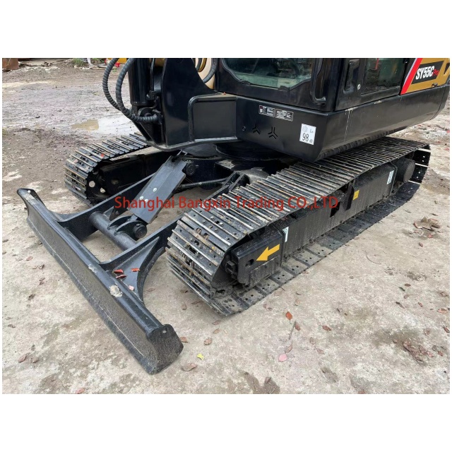 used mini excavator SANY SY55C manufacturer حفار صغير مستعمل من الشركة المصنعة SANY SY55C