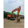 DOOSAN DW210-7 حفارة ذات عجلات 20 طن كوريا الأصلية المستخدمة حفارة ذات عجلات للبيع