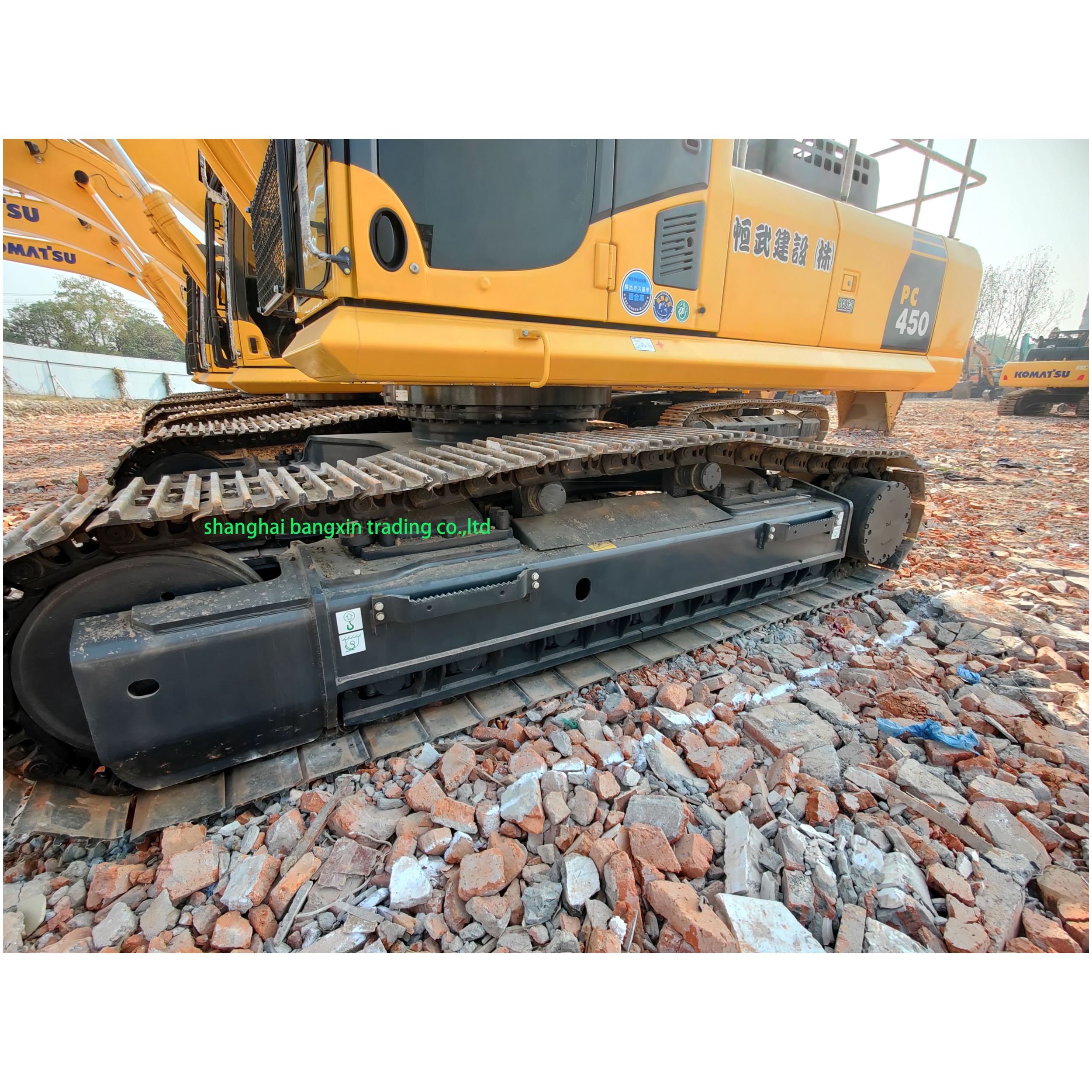 حفارة مستعملة كوماتسو pc450-8 تاجر الجملة