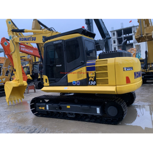 كوماتسو Pc130-7 Excavator 13 طنًا مستوردة من اليابان تستخدم حفارة مجنزرة صغيرة