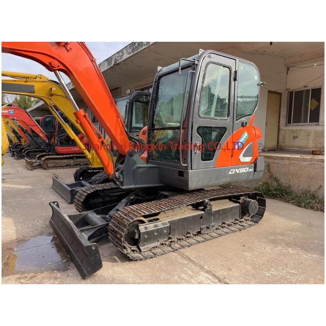 used mini doosan dx60excavator supplier مورد حفارة دوسان dx60 الصغيرة المستعملة