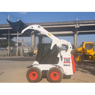 Bobcat S185 انزلاقية التوجيه 2.8 طن أصلية يابانية بحالة جيدة مستعملة انزلاقية التوجيه الصغيرة للبيع