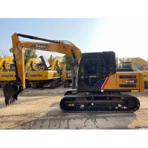 SANY SY135C Excavator 13 طن أصلي صيني الصنع يستخدم حفارة متوسطة للبيع