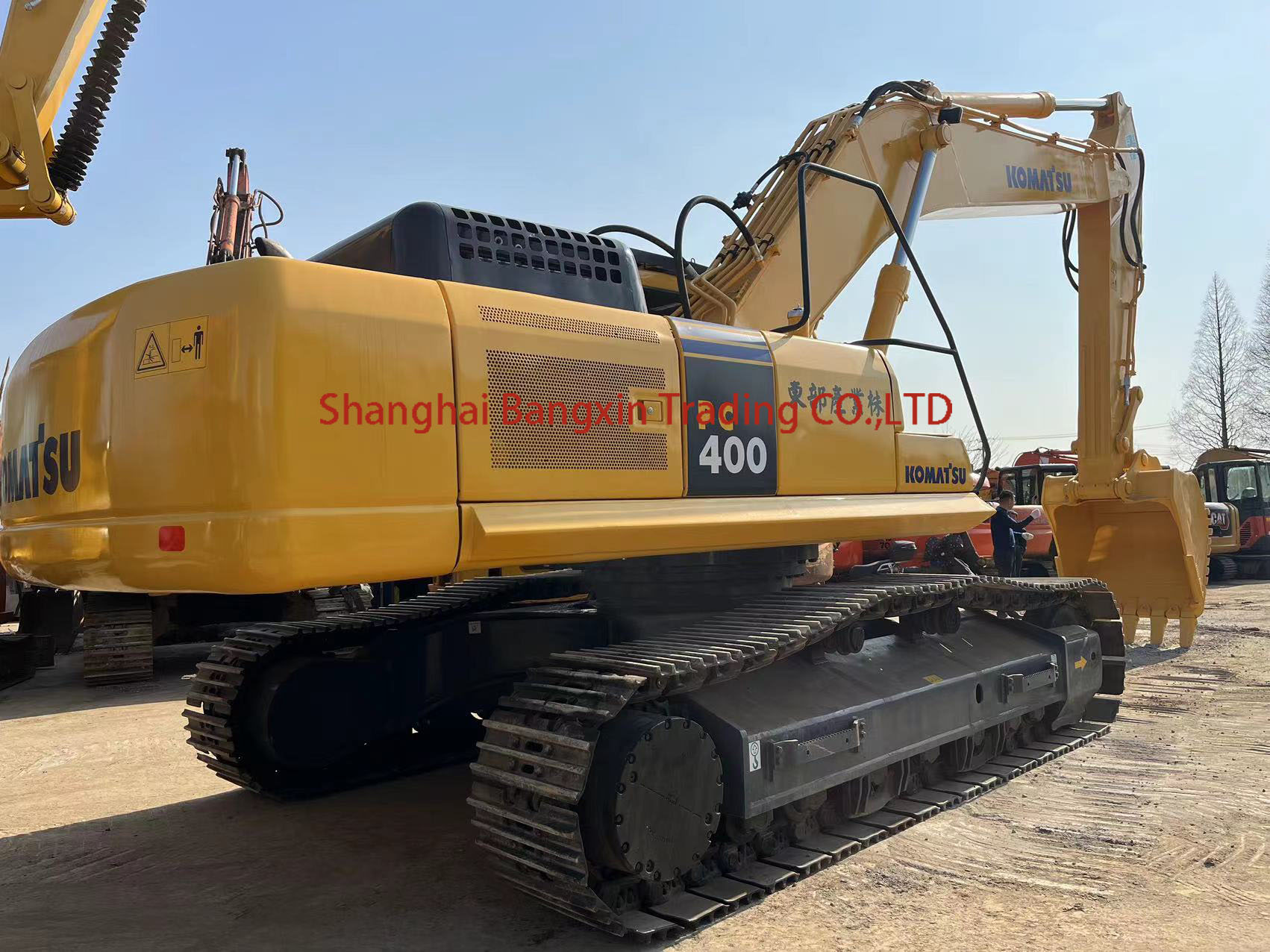 بائع حفارة كوماتسو pc400-7 المستعملة