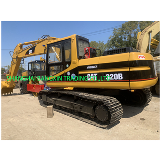 كاتربيلر CAT320B Excavator 20 Tons Original Japan حفارات زحافة مستعملة حفارة للبيع