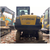 Hyundai DW60 Wheel Excavator 6 Tons Original Korea Made Used MINI Wheel Excavator للبيع