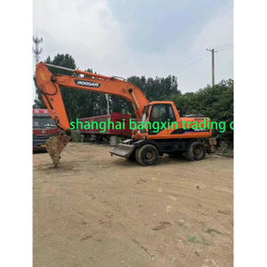 DOOSAN DW210-7 حفارة ذات عجلات 20 طن كوريا الأصلية المستخدمة حفارة ذات عجلات للبيع