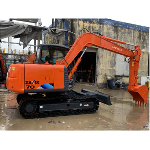 هيتاشي zx70 Excavator 7 Tons Original Japan EPA / CE مستعملة حفارة صغيرة للبيع