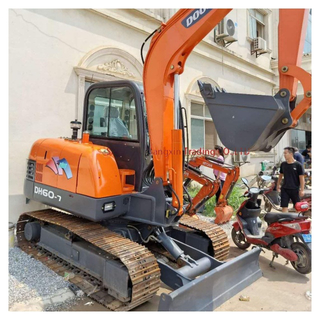 دوسان DH60-7 حفارة 6 طن رخيصة وذات نوعية جيدة تستخدم حفارة صغيرة للبيع